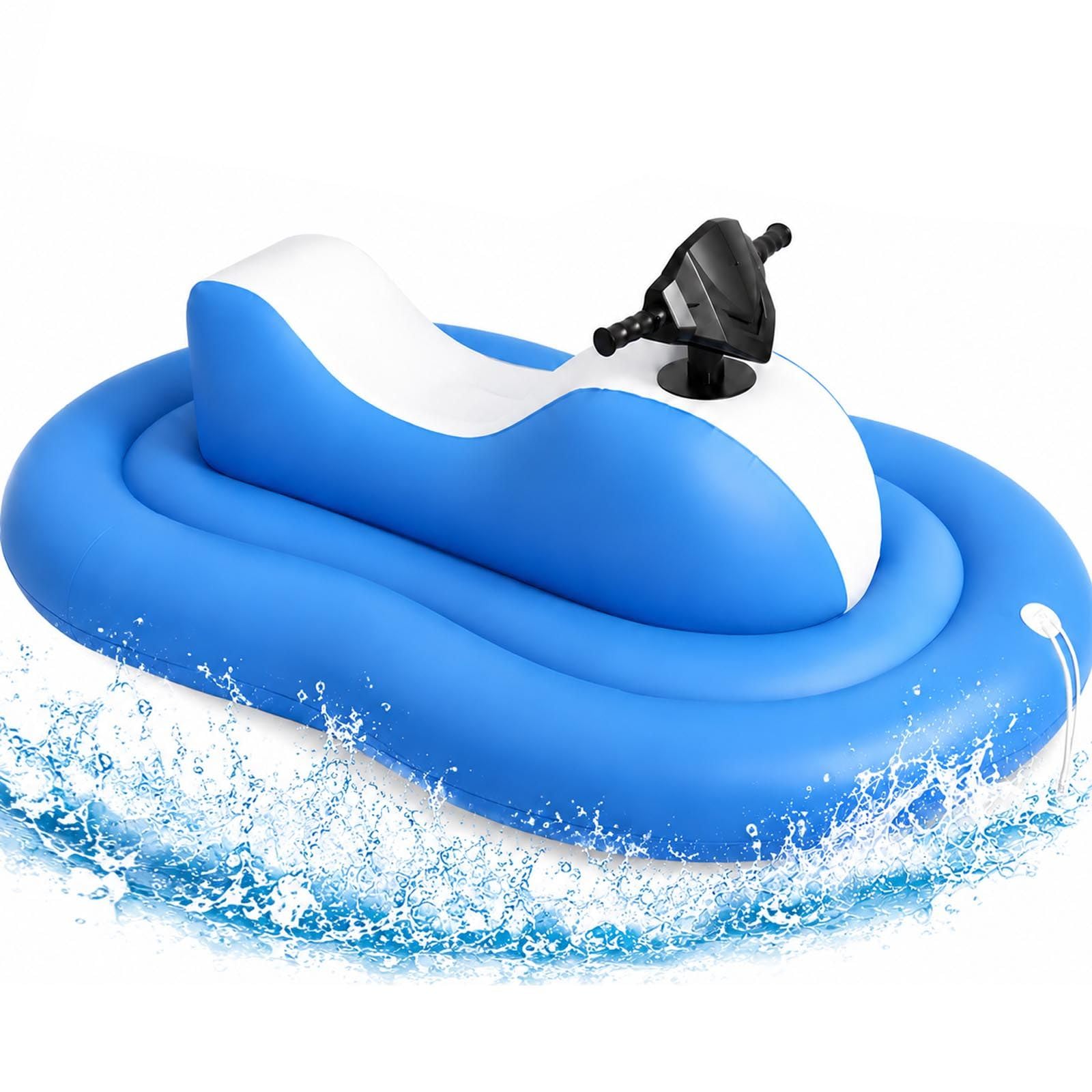 menglanchang Battery Powered Pool Float, Inflatable Watercraft for Adults