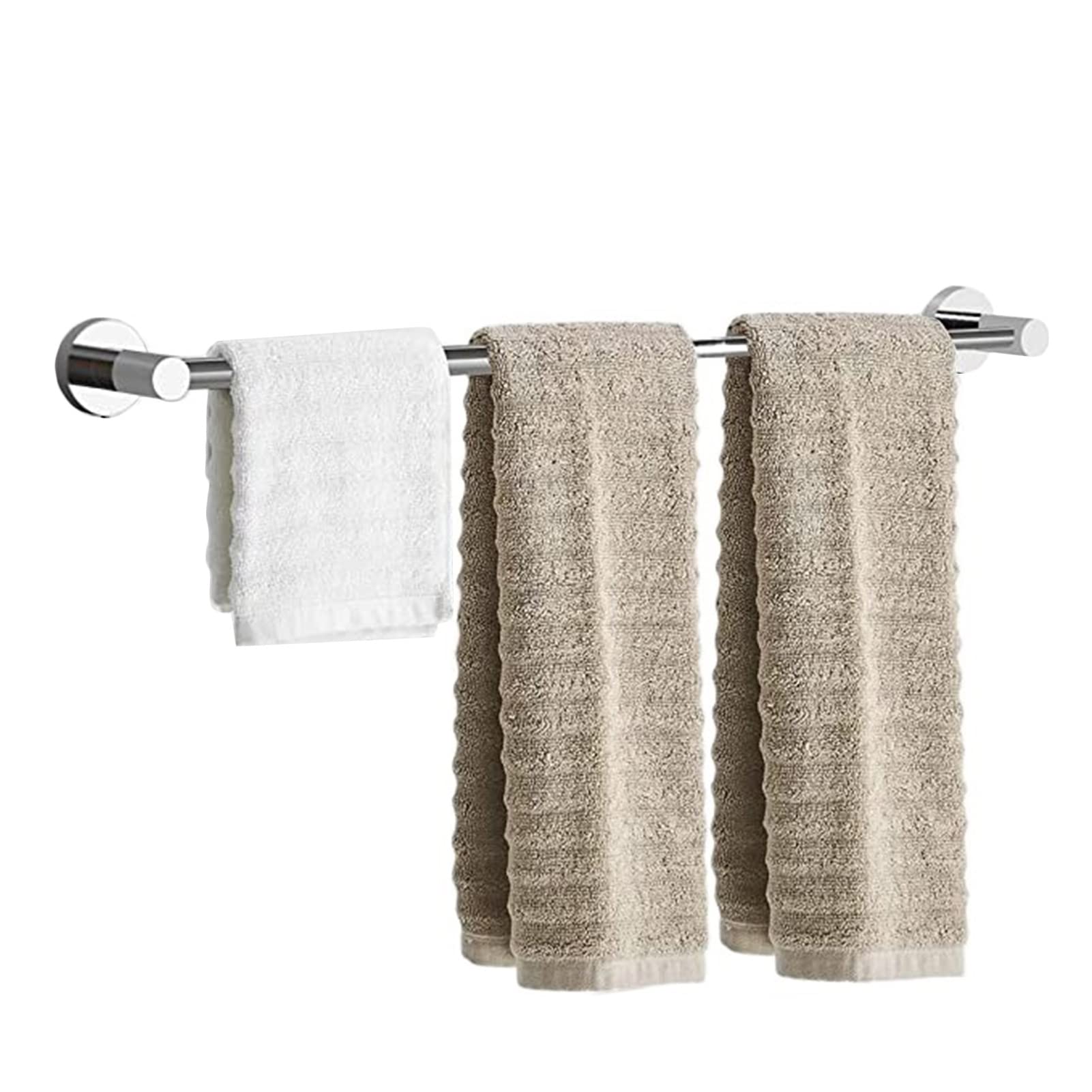 Portasciugamani Singolo da Bagno, Portasciugamani a Parete Portasciugamani in Acciaio Inossidabile per Doccia da Cucina, Portasalviette con Finitura Lucida (Dimensioni : 50cm)