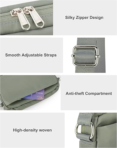 Miniatura 6 de Bolsos cruzados para mujer, bolso cruzado pequeño, bolso cruzado para mujer, bolsos cruzados para mujer