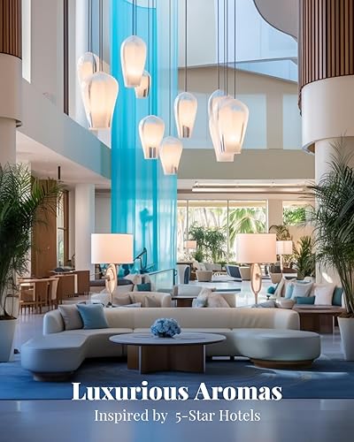 Miniatura 2 de VTS - Difusor sin agua con 6 aceites esenciales de la parte superior, bergamota, neroli, jazmín sambac, pachulí, salvia clara, aceites de