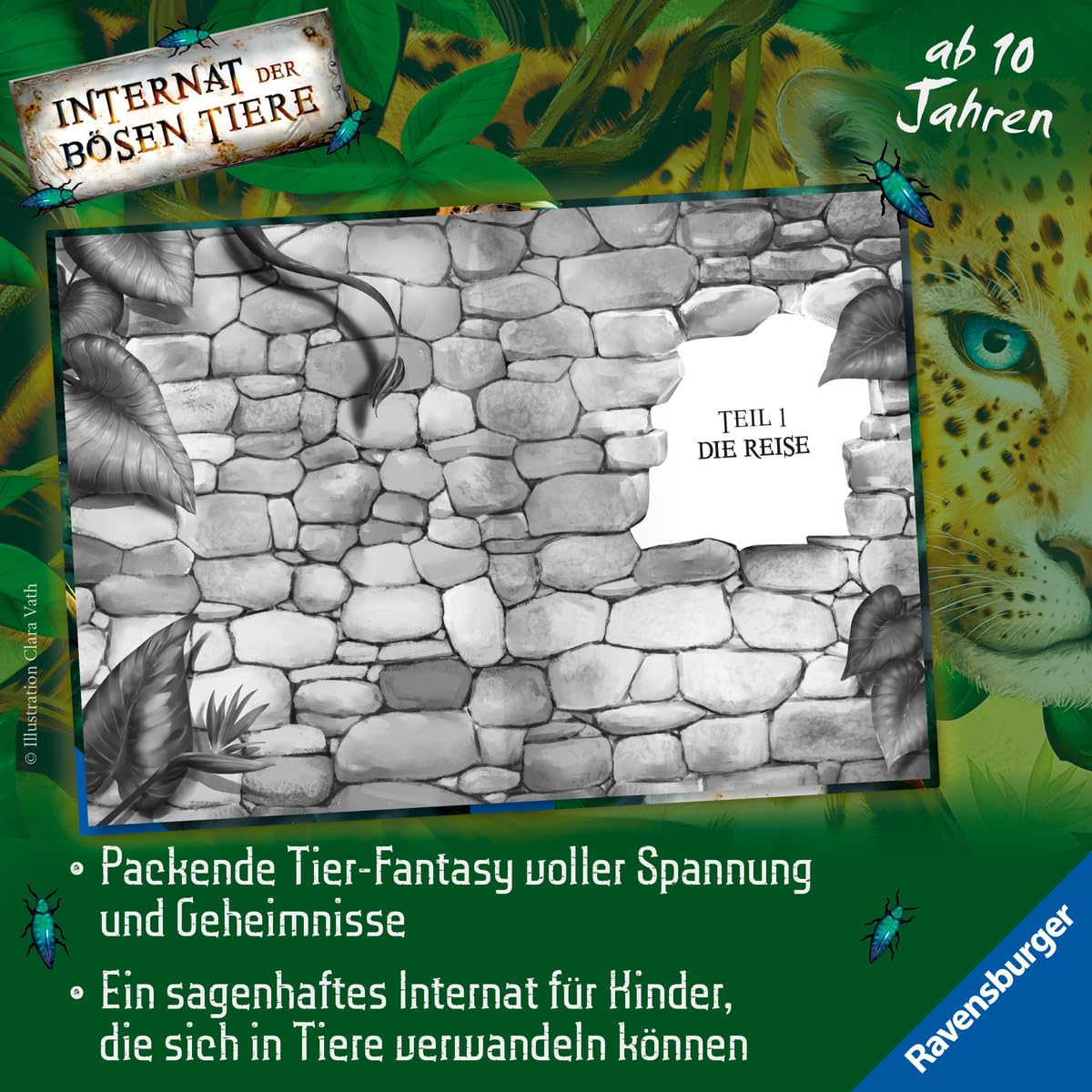 Internat der bösen Tiere, Band 1: Die Prüfung (Bestseller-Tier-Fantasy ab 10 Jahre) (Internat der bösen Tiere, 1)