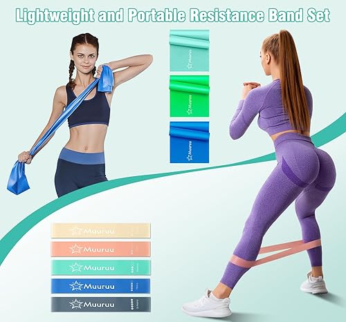 Miniatura 5 de Pilates Equipment Kit for Home Workout, Pilates Ring and Ball Set for Women, 14'' Magic Circle Essentials Accessories Kit with Wrist Weights,