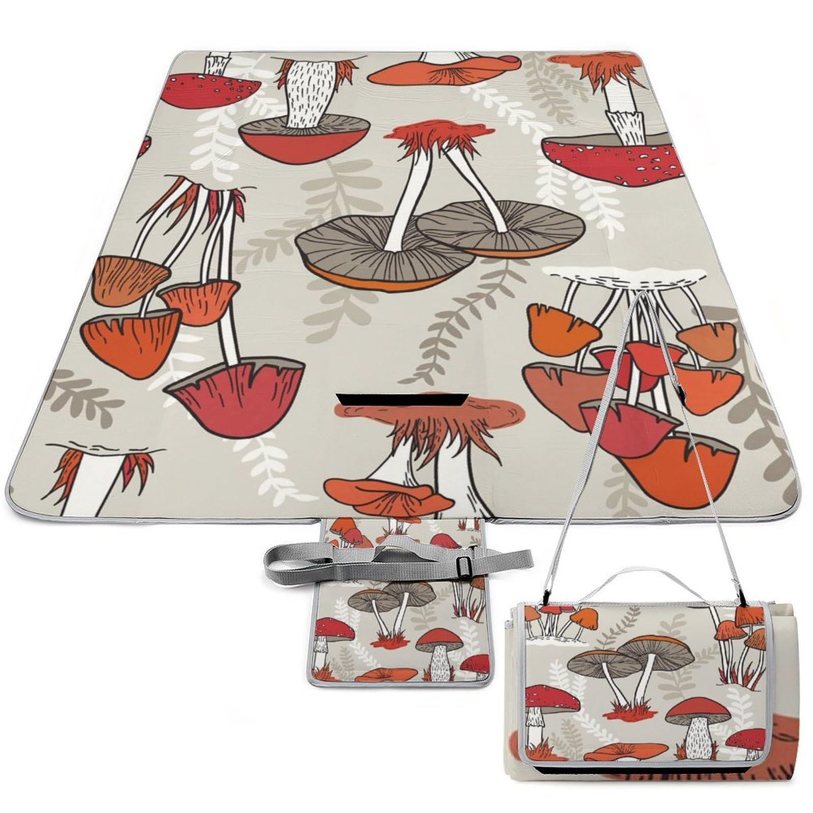 Couverture de pique-nique pliable 148x148cm tapis camping portable