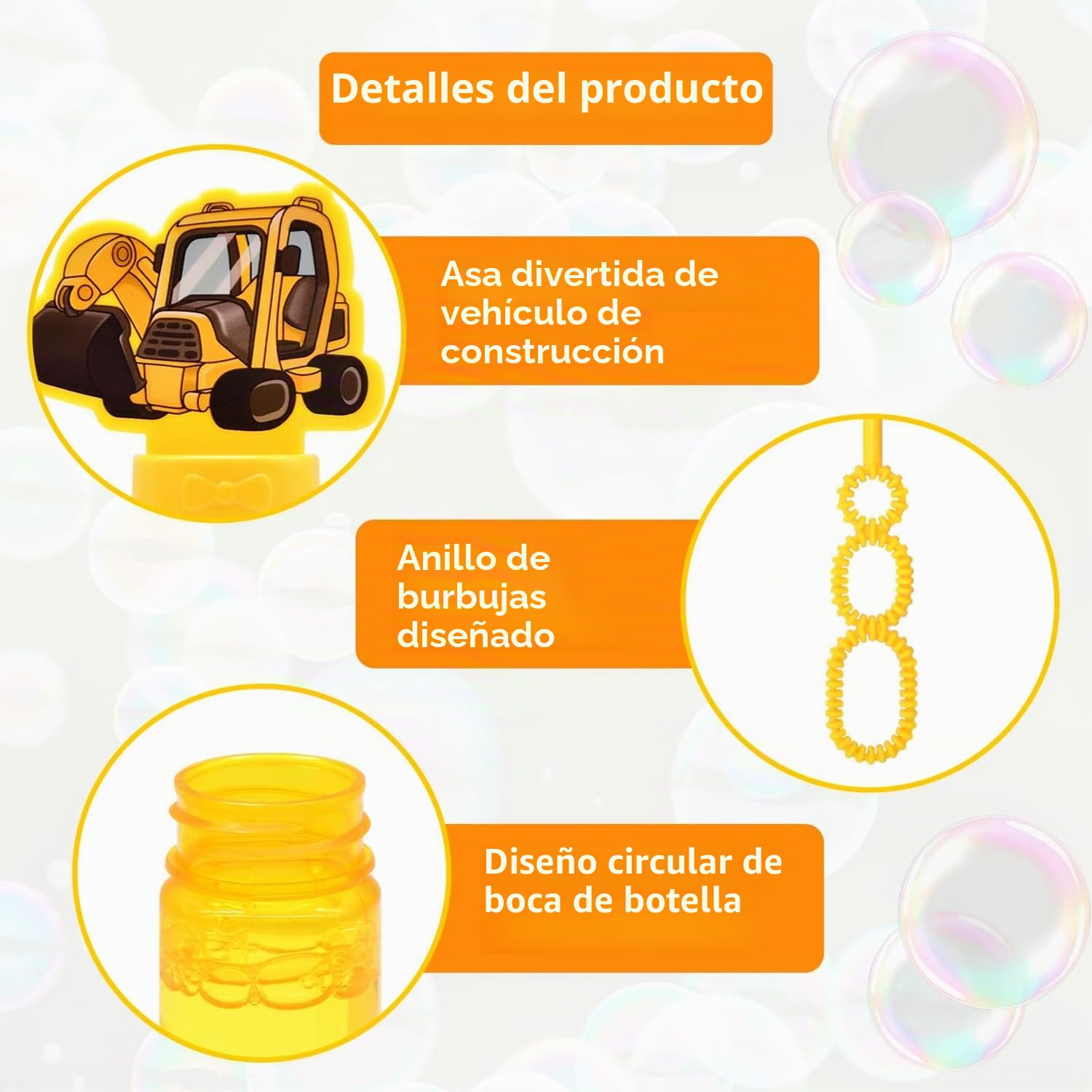 Juego de Burbujas de jabón para niños,24 Piezas Mini pompas de jabón,Barra para niños,pompas de jabón para Bodas,Regalos de Burbujas,Burbujas Coloridas,Juego de Burbujas de jabón