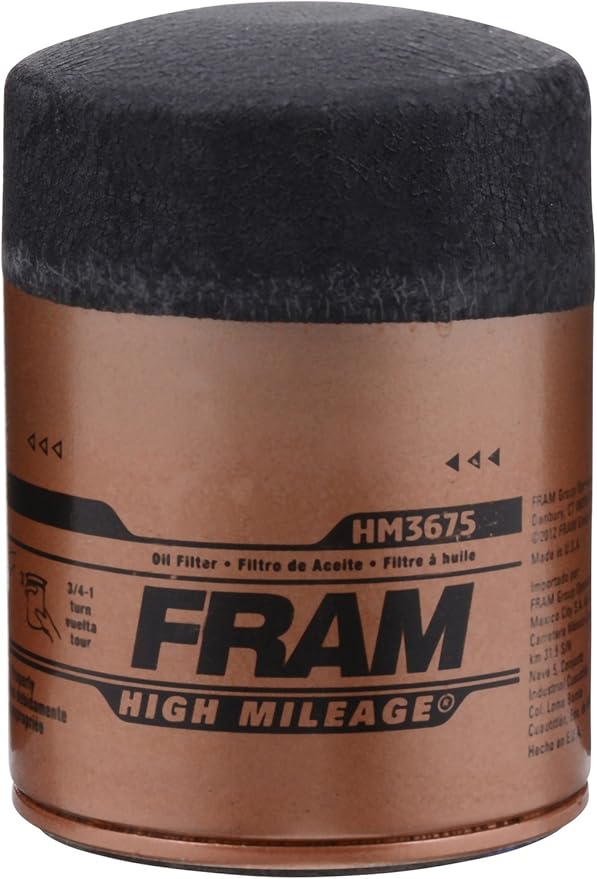 FRAM HM3675 High Mileage Oil Filter Automotive