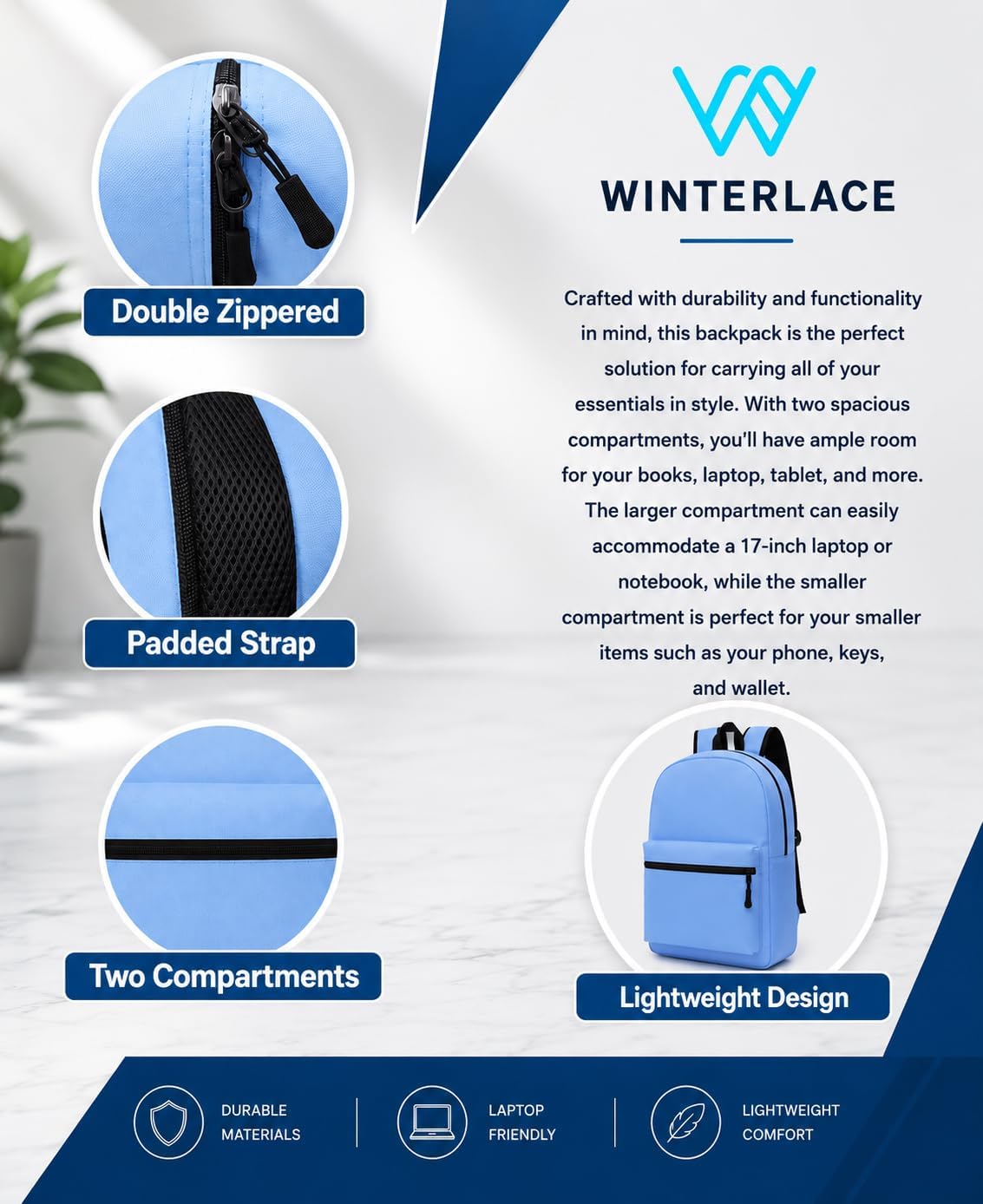 Winterlace 24 Backpack Bulk 17 Inch
