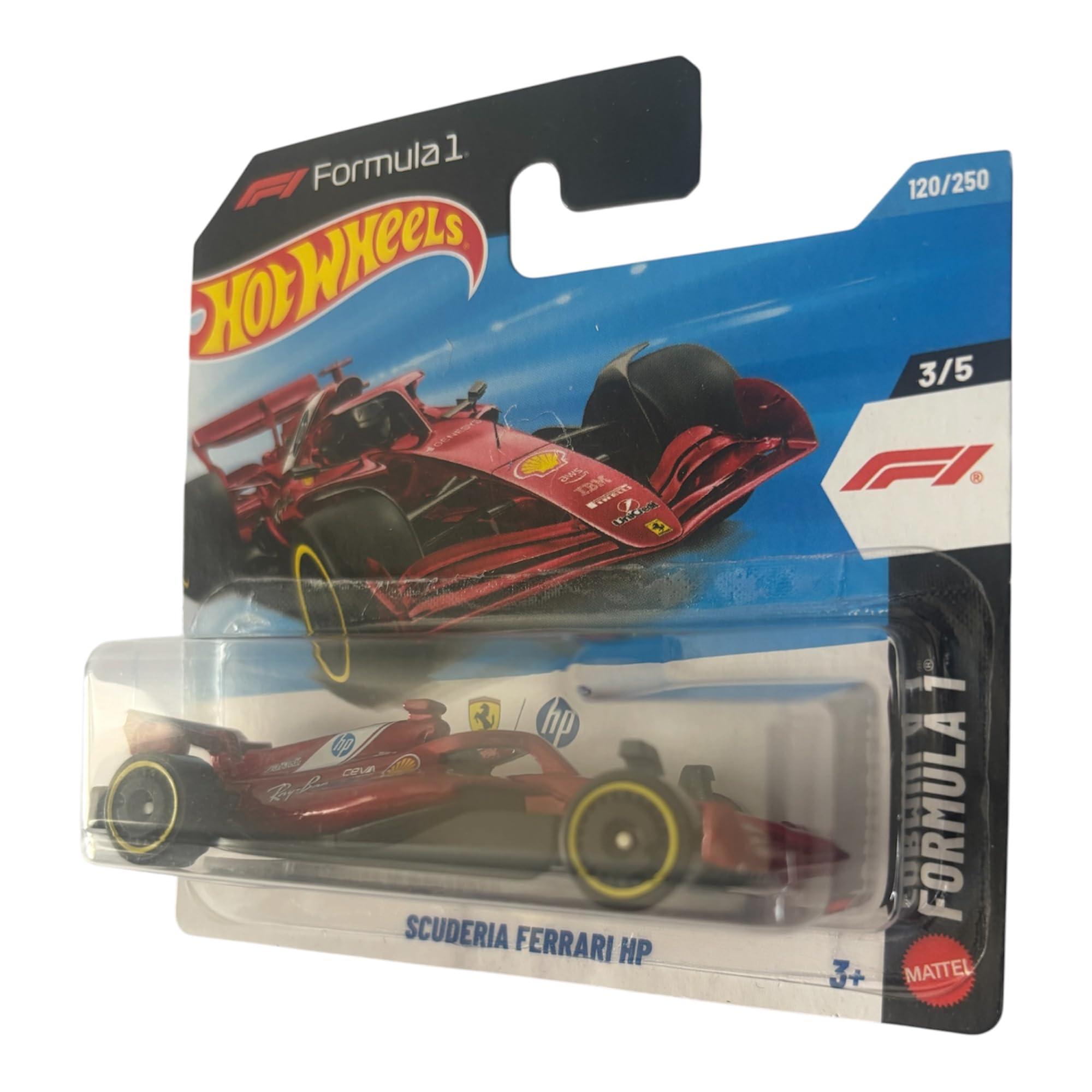 Amazon.com: Hot Wheels Scuderia Ferrari HP [Red] Formula 1 3/5