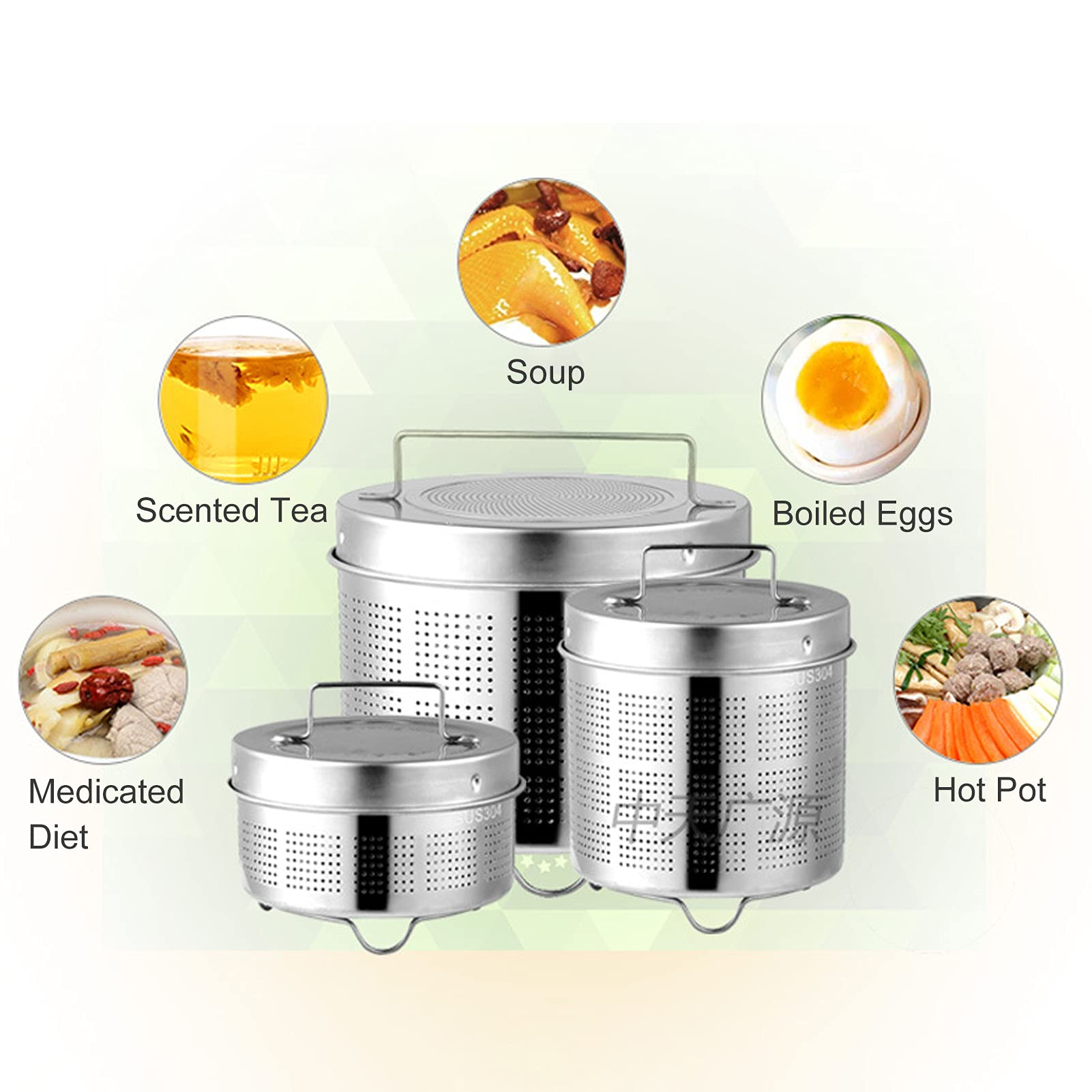 Infuseur à thé, passoire à thé à Mailles Fines, infuseur à thé en Acier Inoxydable avec poignée, infuseur à Boule de thé pour thé en Vrac et épices de Cuisine, assaisonnements