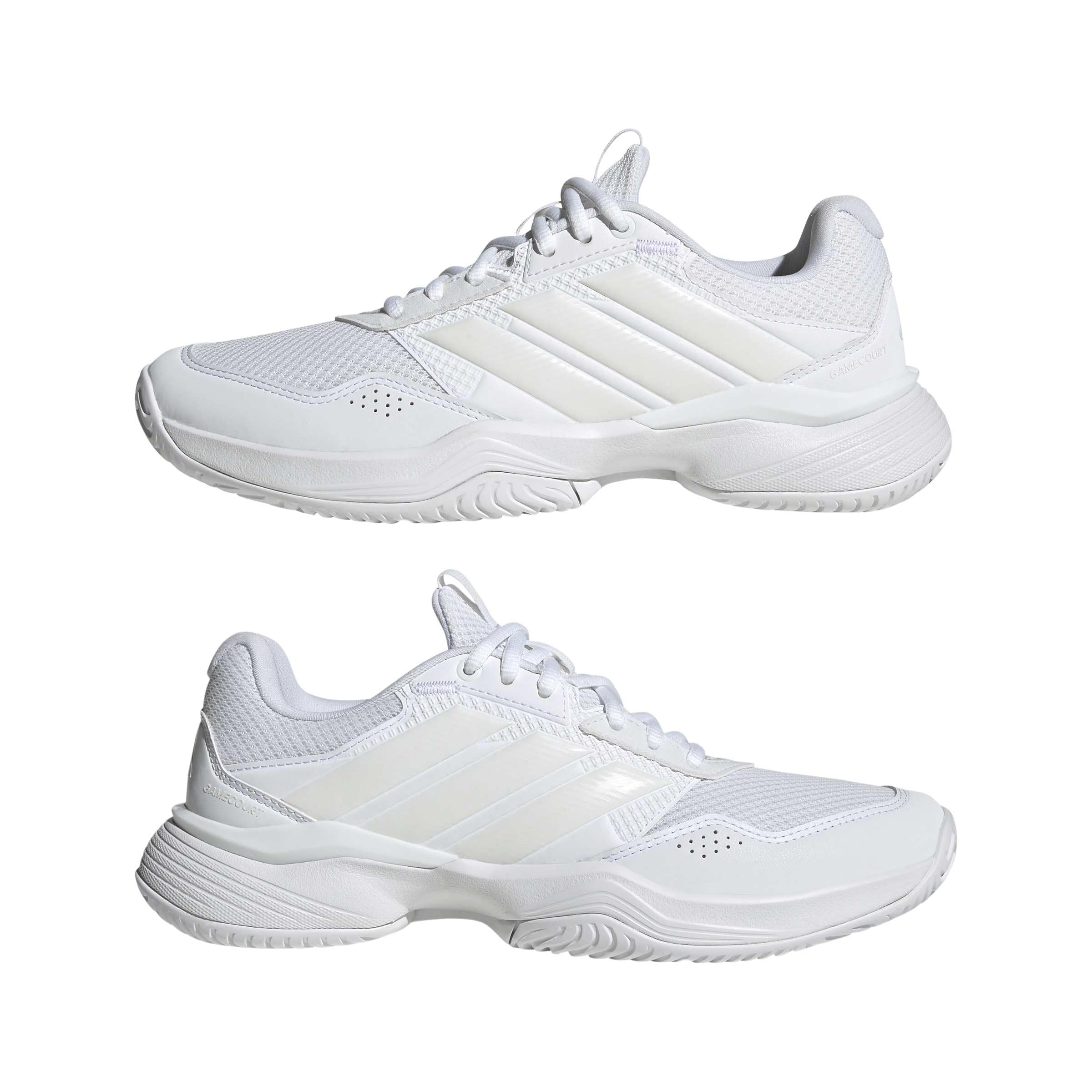 Adidas Gamecourt 3 All Court Tennis Shoes White 8 ZapatosMujer