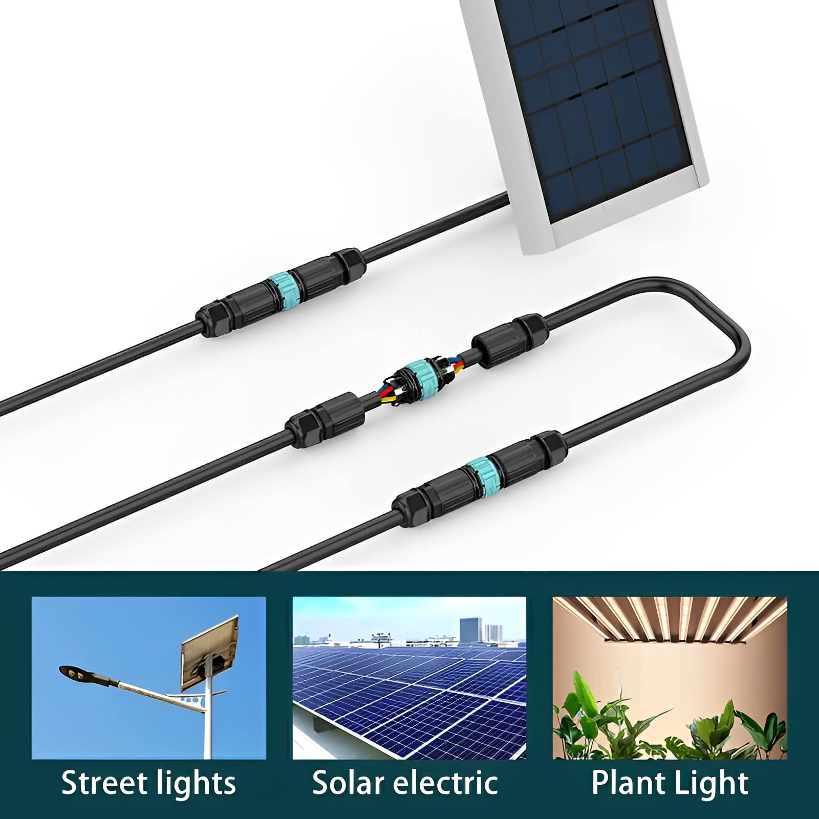 Conector De Enchufe De Cable Eléctrico Impermeable IP68 Con Caja G713 Subterráneo Sunnimix Caja De Empalme Impermeable