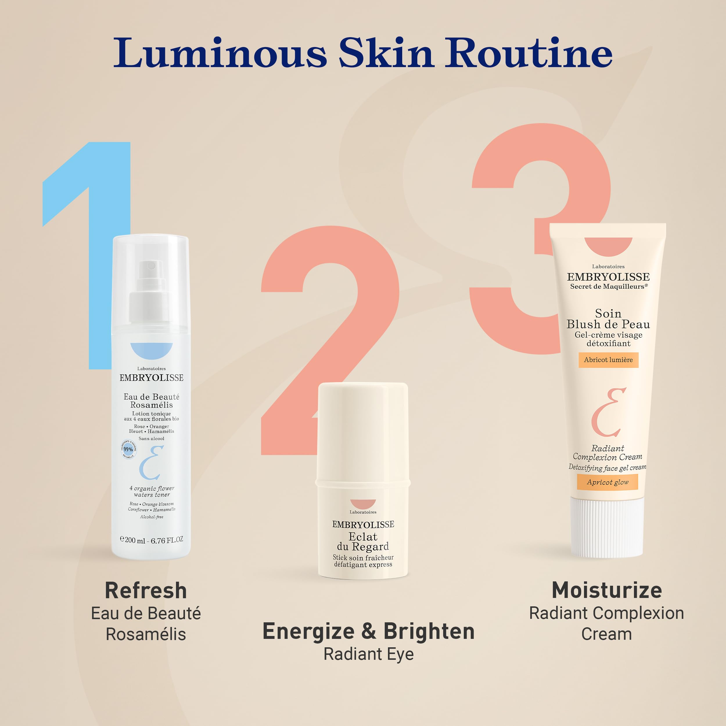 Embryolisse Radiant Complexion Cream Illuminating Moisturizer & Makeup Primer