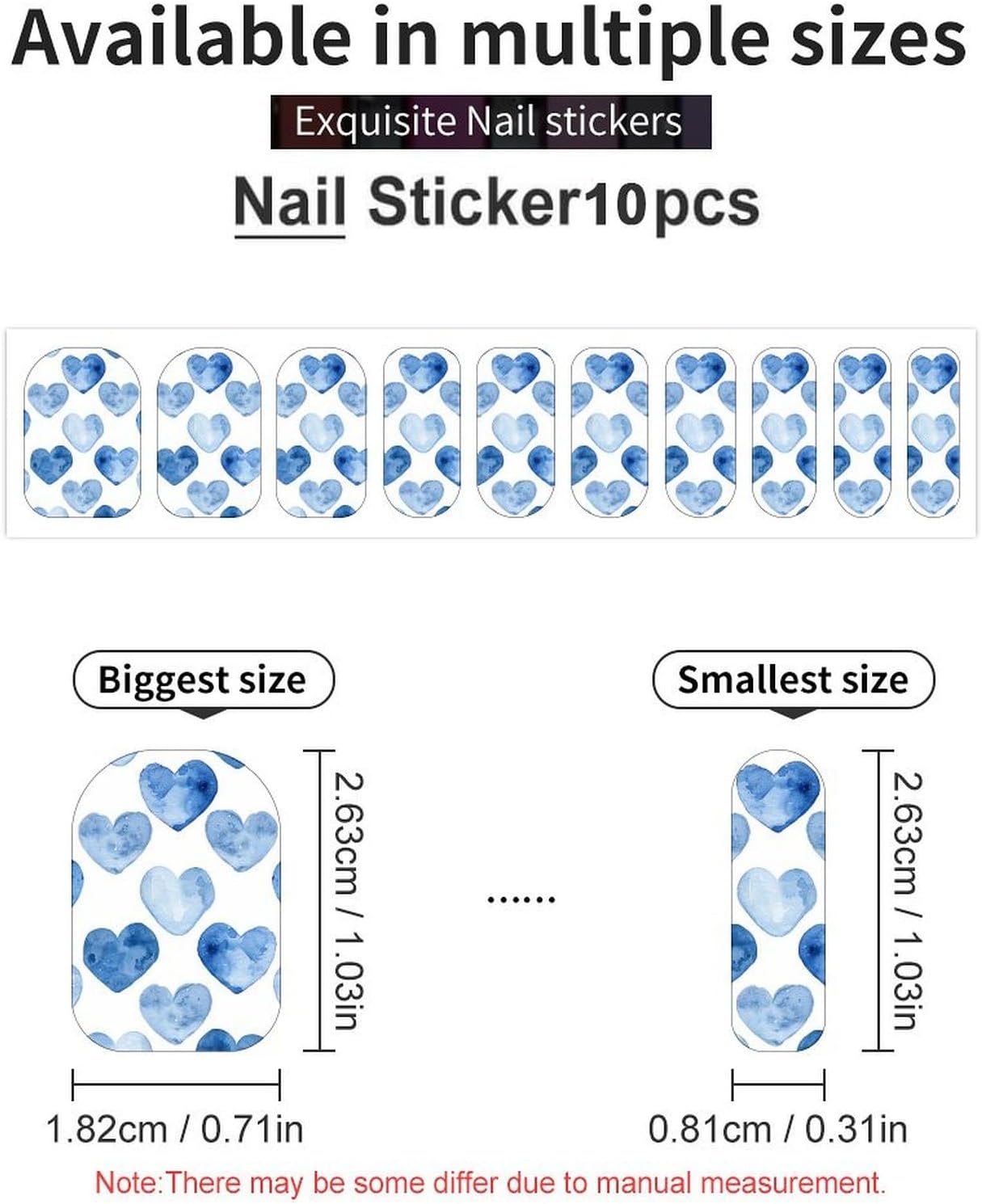 Nail Strips Bundle Full Wrap Long Lasting Nail Polish Strips Easy Application and Removal Salon Quality Self Adhesive Art Stickers for Women Gifts
