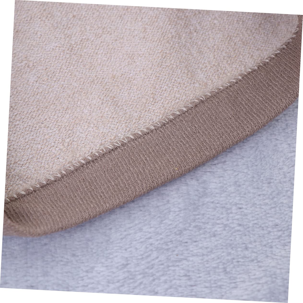 ARTSEWPLY 1Pc Stylish Cashmere Waist Belt for Women Elastic Waistband with Support for Stomach and Abdomen Warm Tight Fitting Protector Coffee