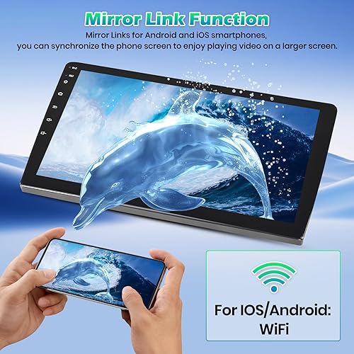 Miniatura 4 de Roinvou 2G+32G Android 13 Estéreo de coche para Toyota Sienna 2011 2012 2013 2014 con Carplay inalámbrico Android Auto, 9 pulgadas pantalla táctil