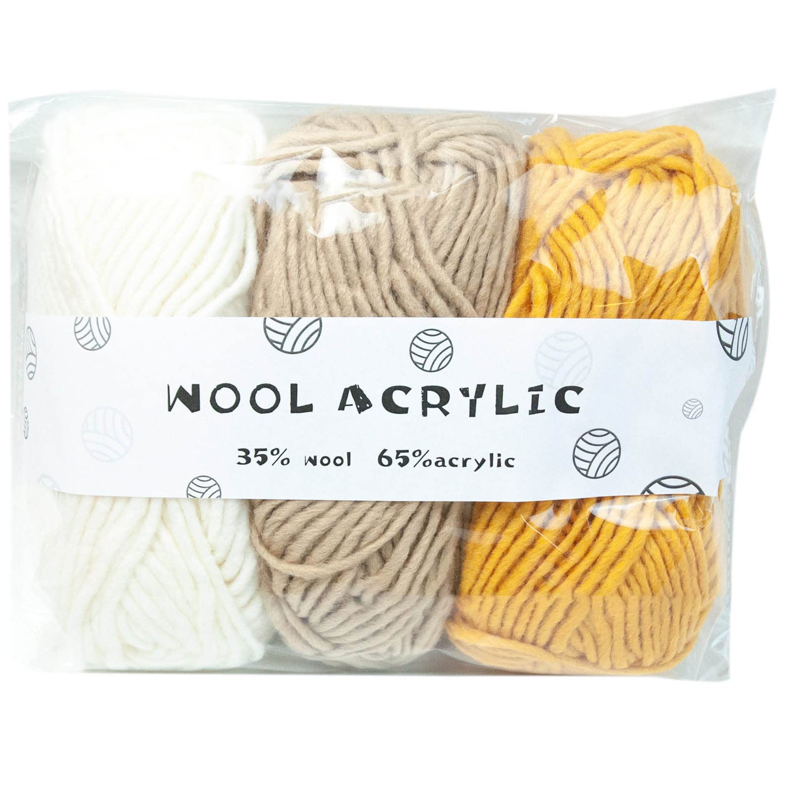 Tsophreniq Hand Knitting Wools Crochet Yarn Weave Thread Sweater Soft Silk Milk Cotton Thick Scarf Hand Wools for Crocheting Mill Thread