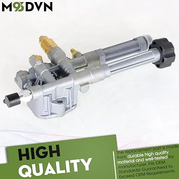 Pressure Washer Pump Replacement for Troy Bilt Craftsman Model 020344 020568 01904 202414 020605 020292-02 020489-01 020375 020415 020423-0 020245 020207 020678a 2550Psi 2600Psi 2700Psi 2800Psi