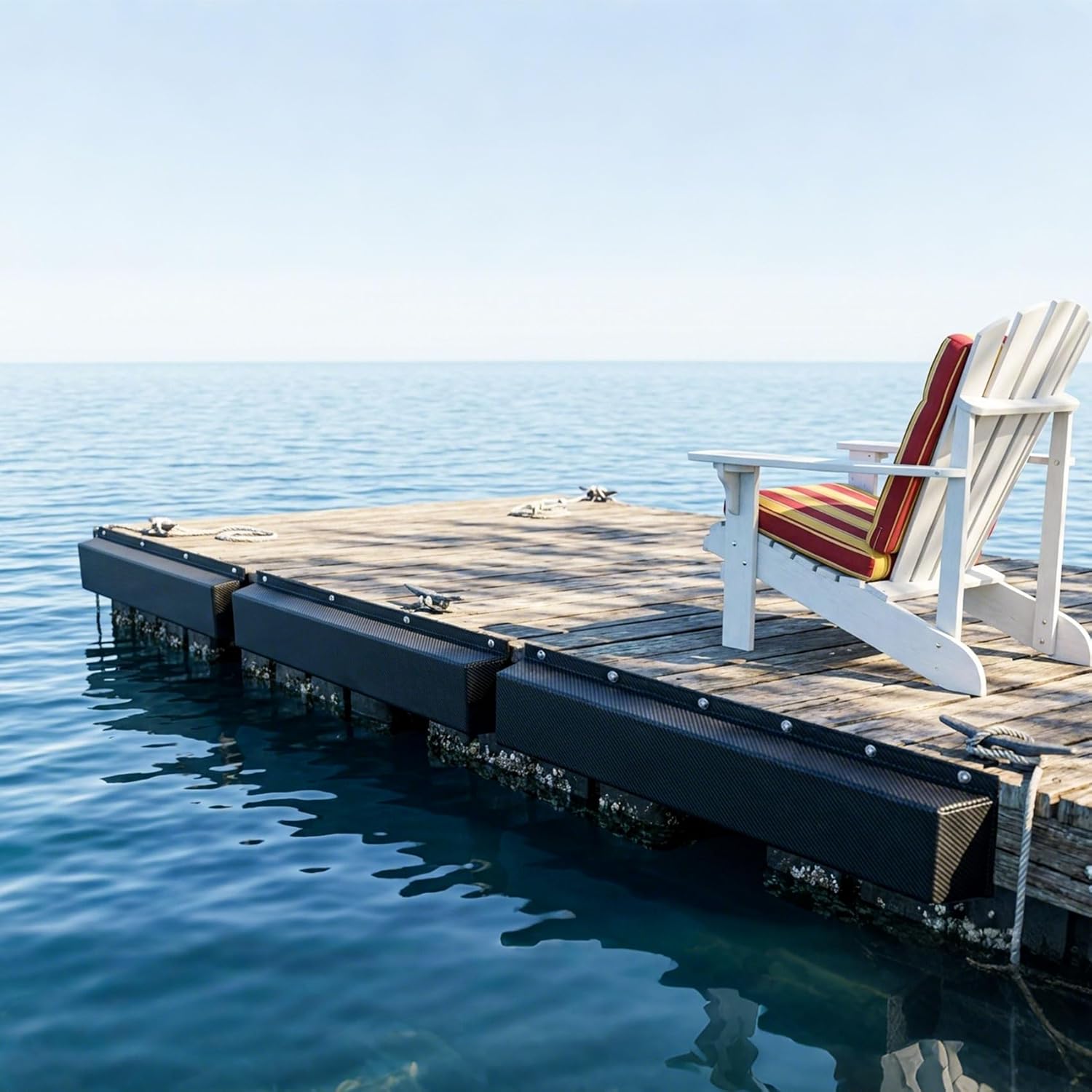 ORLANG 36"/48"/59"/72" Dock Bumpers,Dock Fenders with Stainless Steel Screws,Boat Dock Bumpers,Dock Post Bumper for Docking Edges, Piling, Vertical Poles, Horizontal Decks or Piers(Multiple Colors)