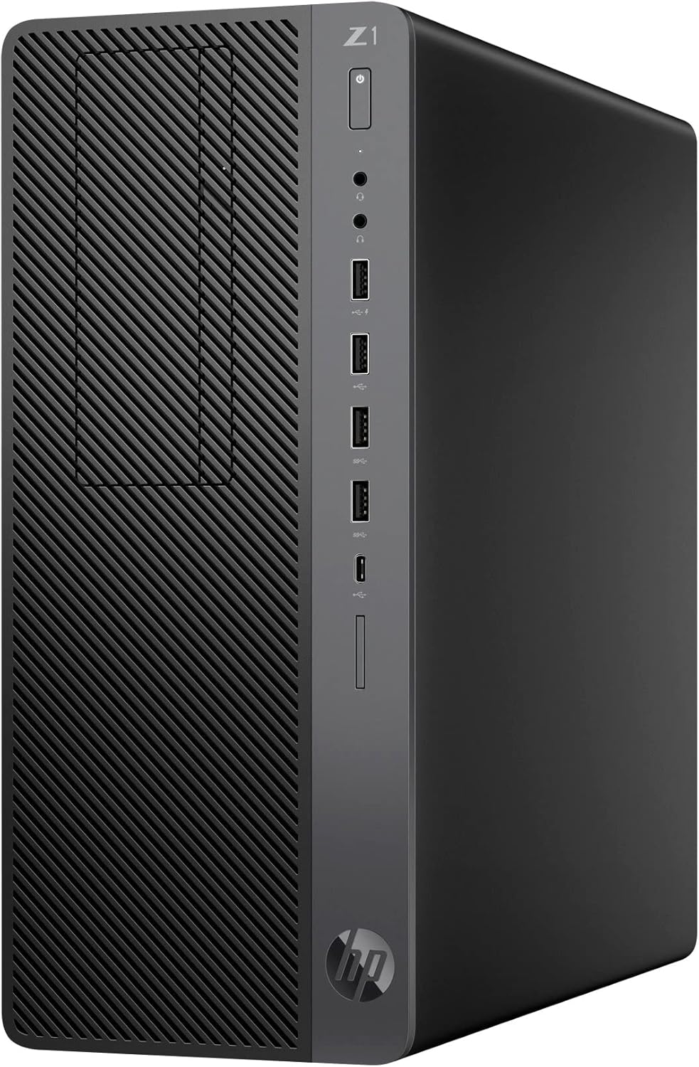 HP Z1 Entry Tower G5 Workstation, Intel Eight Core 9th Gen i7 9700 3.0Ghz, 32GB DDR4 RAM, 1TB NVMe PCIe M.2 SSD, USB Type C, Windows 11 (Renewed)