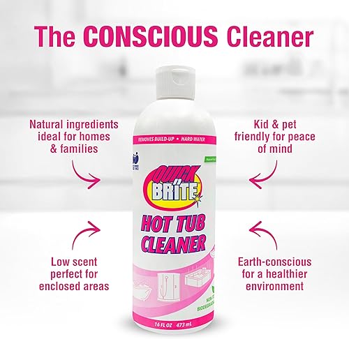 Miniatura 4 de Quick 'n Brite - Limpiador de bañera de hidromasaje resistente, gel de limpieza no abrasivo, 16 onzas (el embalaje puede variar)