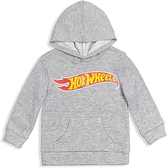 Hot Wheels Fleece Pullover Hoodie Toddler to Big Kid