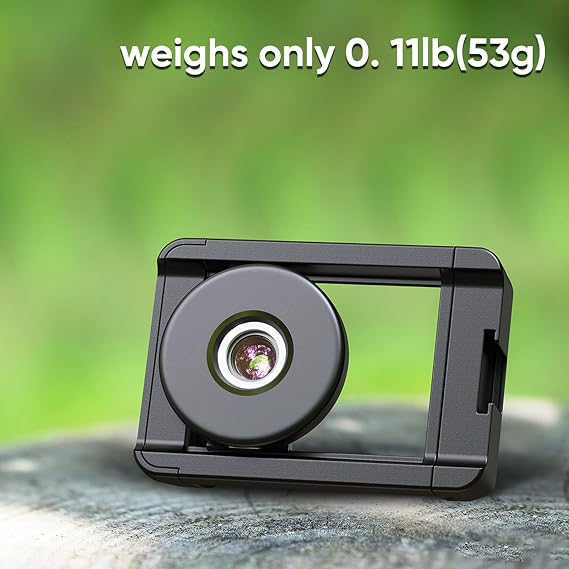 Portable Microscope 100X Digital Lens With LED Fill Light CPL Filter For Phone Series Pocket Digital Portable With LED Fill Lights CPL Filter Pocket Phone Attachment For Coin/stamps/Plant Inspection