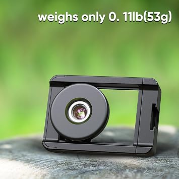 Portable Microscope 100X Digital Lens With LED Fill Light CPL Filter For Phone Series Pocket Digital Portable With LED Fill Lights CPL Filter Pocket Phone Attachment For Coin/stamps/Plant Inspection