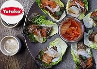 Vista 3 de Yutaka Repollo fermentado en escabeche tradicional nacional coreano 100% natural auténtico en tarro 7.58 oz