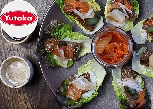 Miniatura 3 de Yutaka Repollo fermentado en escabeche tradicional nacional coreano 100% natural auténtico en tarro 7.58 oz
