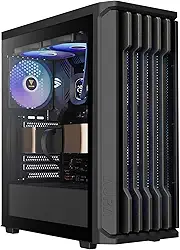 Gabinete Gamer Gamdias Aura GC11 ARGB Preto com 4 Fans
