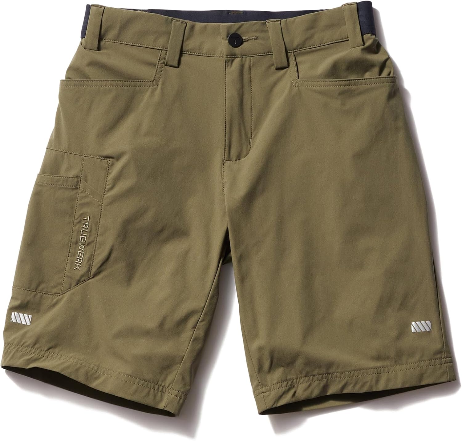 TRUEWERK Men's Workwear Cloud Shorts - Men's Workwear Shorts, Breathable, Moisture Wicking, Technical Work Utility Shorts