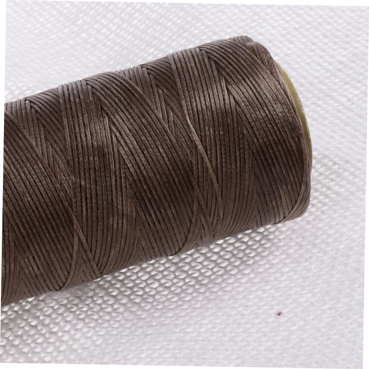STOBOK 3pezzi Filo Cerato Piatto Per Cucito Pelle Filo Da Cucire Cera No Marrone Per Progetti Fai Te Riparazioni e Rilegatura Resistente e Versatile Per Artigianato Pelle