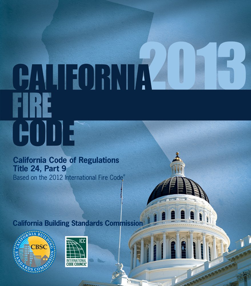Buy California Fire Code, 2013: Title 24 — BookShops.in