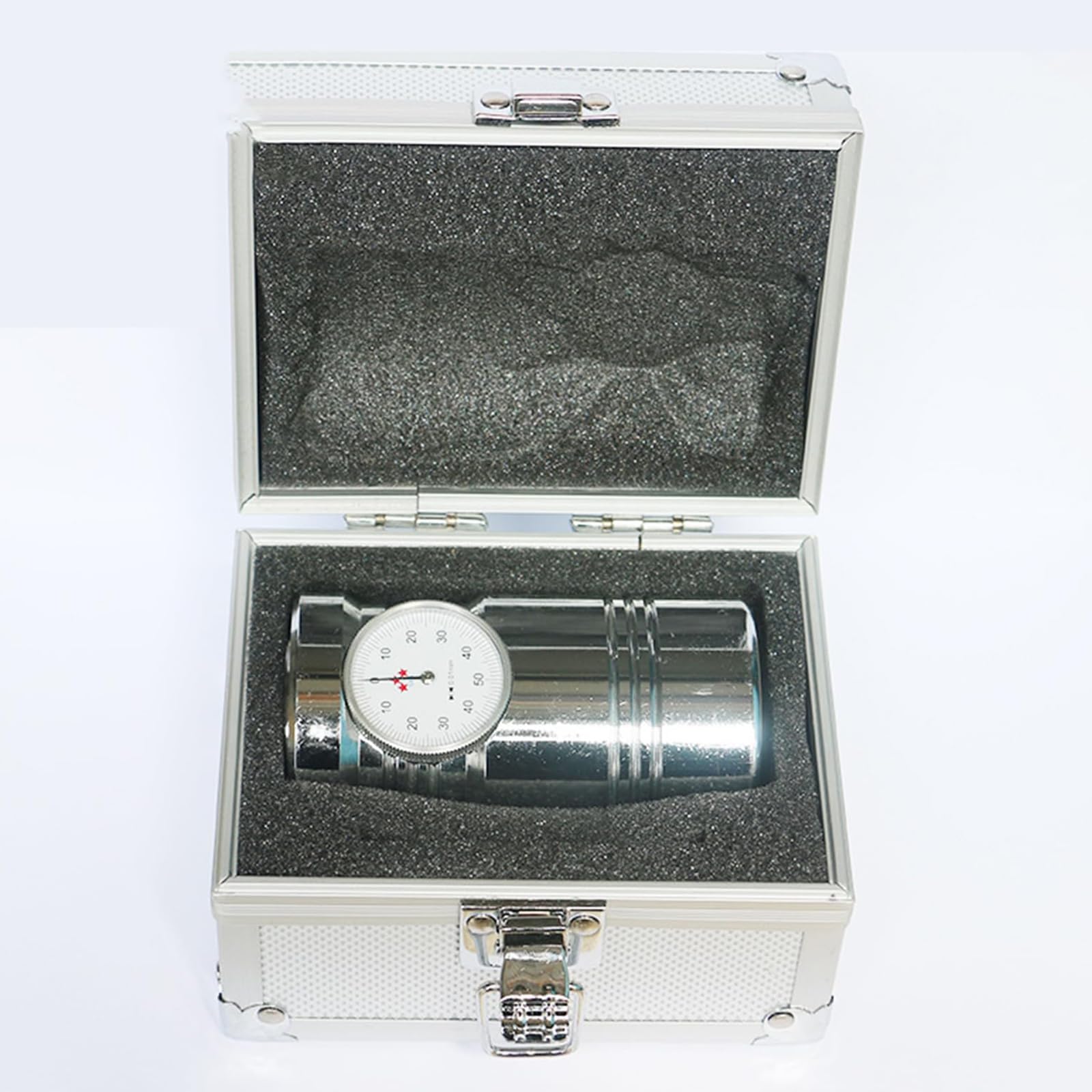 Narzędzie do ustawiania wysokości osi Z, mechaniczny zestaw wstępny, średnica 62 mm, wysokość 100 mm, dokładność 0,01 mm, zawiera pudełko do przechowywania, do narzędzi o średnicy do 4,3 cm