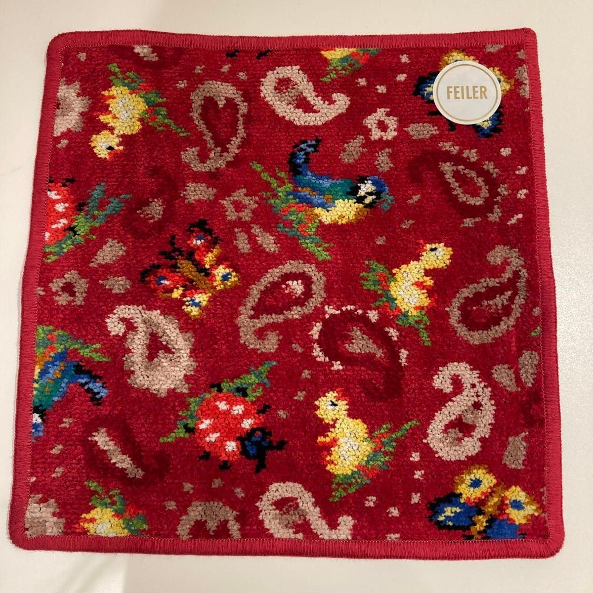 限定品 FEILER ハイジドット ブラック ハンドタオル 希少 レア品