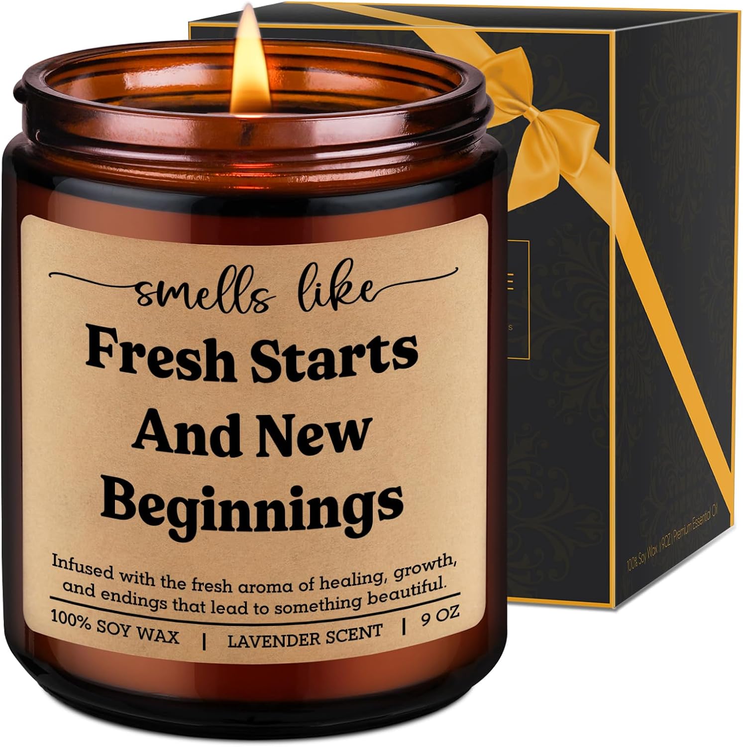 LEADO Candle, Breakup Gifts for Women, Men, Him, Divorce Gifts, Start Over
