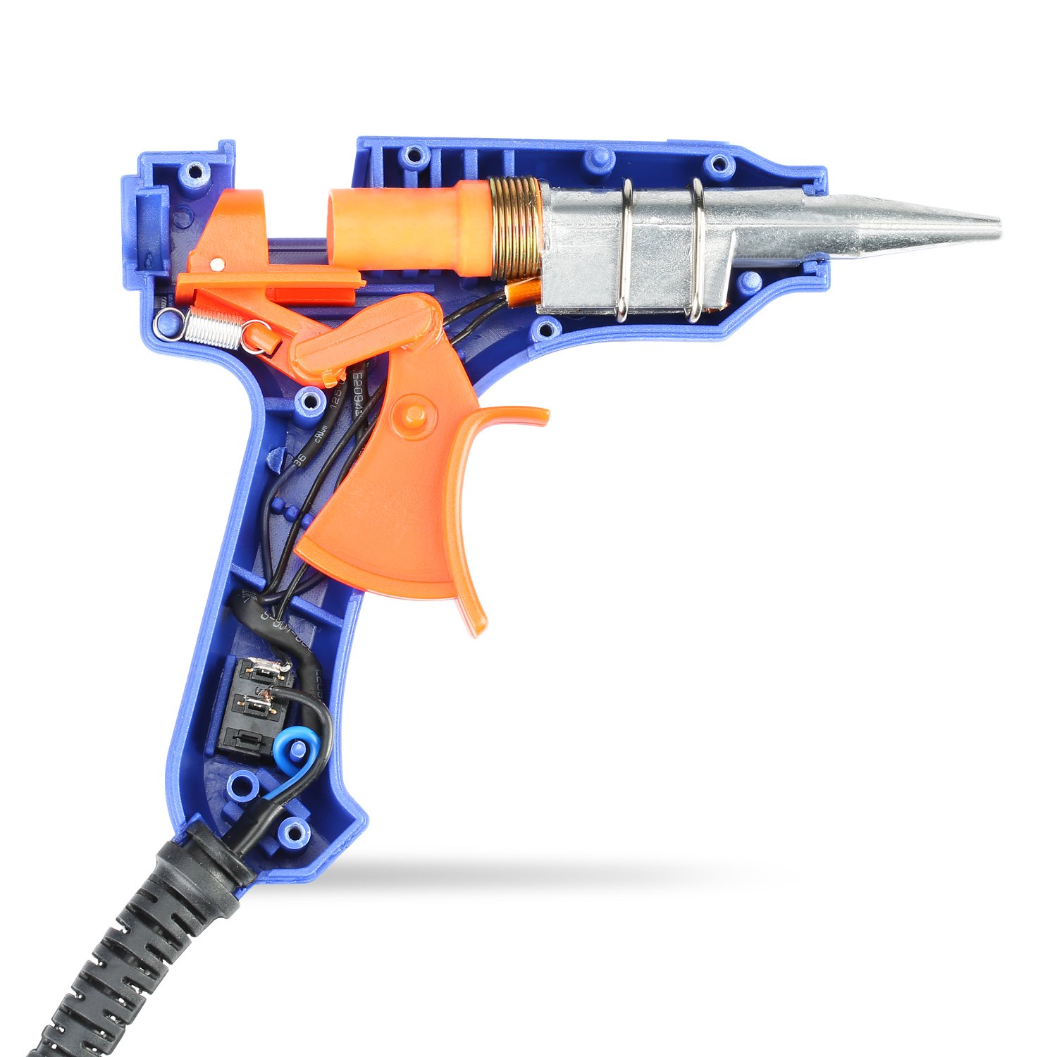 Heißklebepistole 20W Mit 30 Sticks - Schnelle DIY Klebepistole Mit Ein/Aus-Schalter