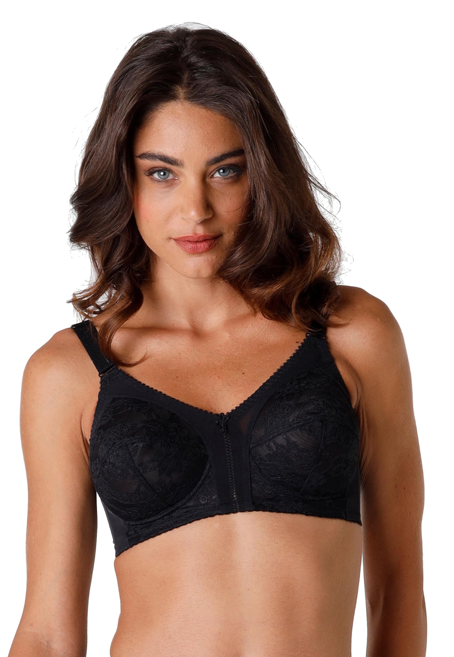 Lovable Women's Antonella Underwire Bra, Black (Black 004), 5D/38D
