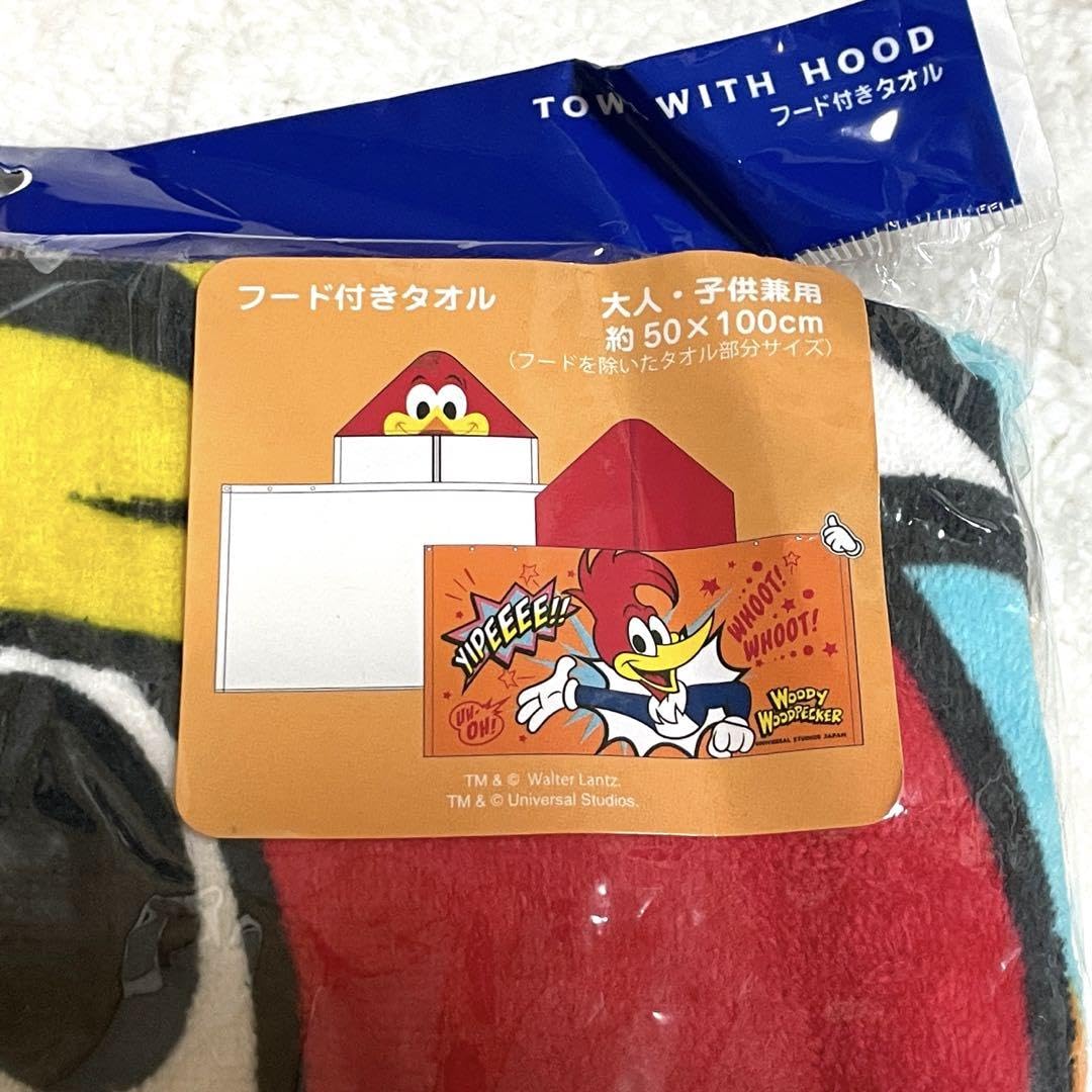 Amazon.co.jp: usj ユニバ フード タオル ウッディーウッドペッカー