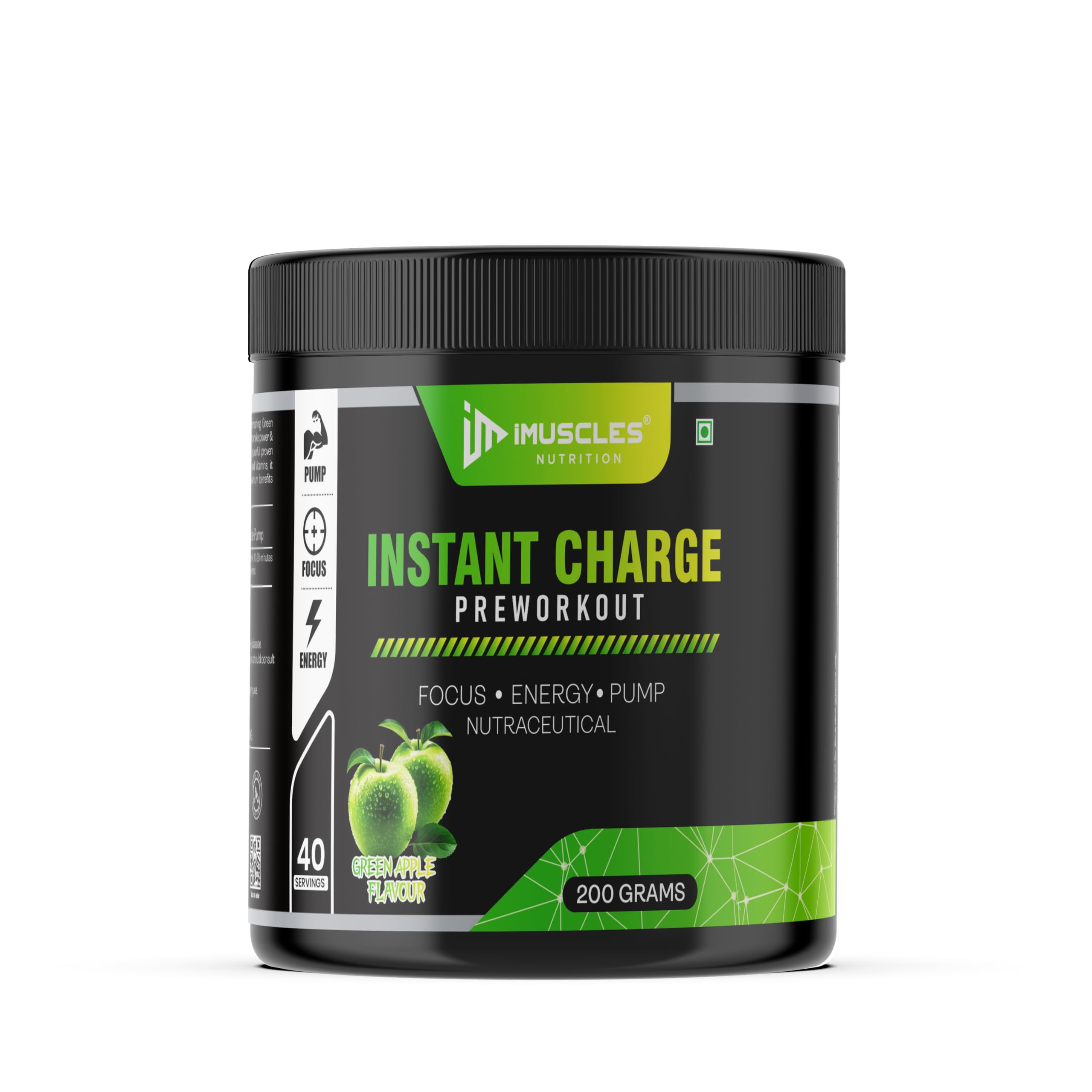iMUSCLES NUTRITION Instant Energy Pre Workout Supplement Powder with Creatine Monohydrate, Arginine, Beta-Alanine, Electrify Muscle Pump, Caffeinated, for Men, Women [200gm, 40 Servings, Strawmango Splash Flavour,Tropical Twist Mojito Flavour,Zesty,  (B0CW64QZGR) Amazon Price History, Amazon Price Tracker