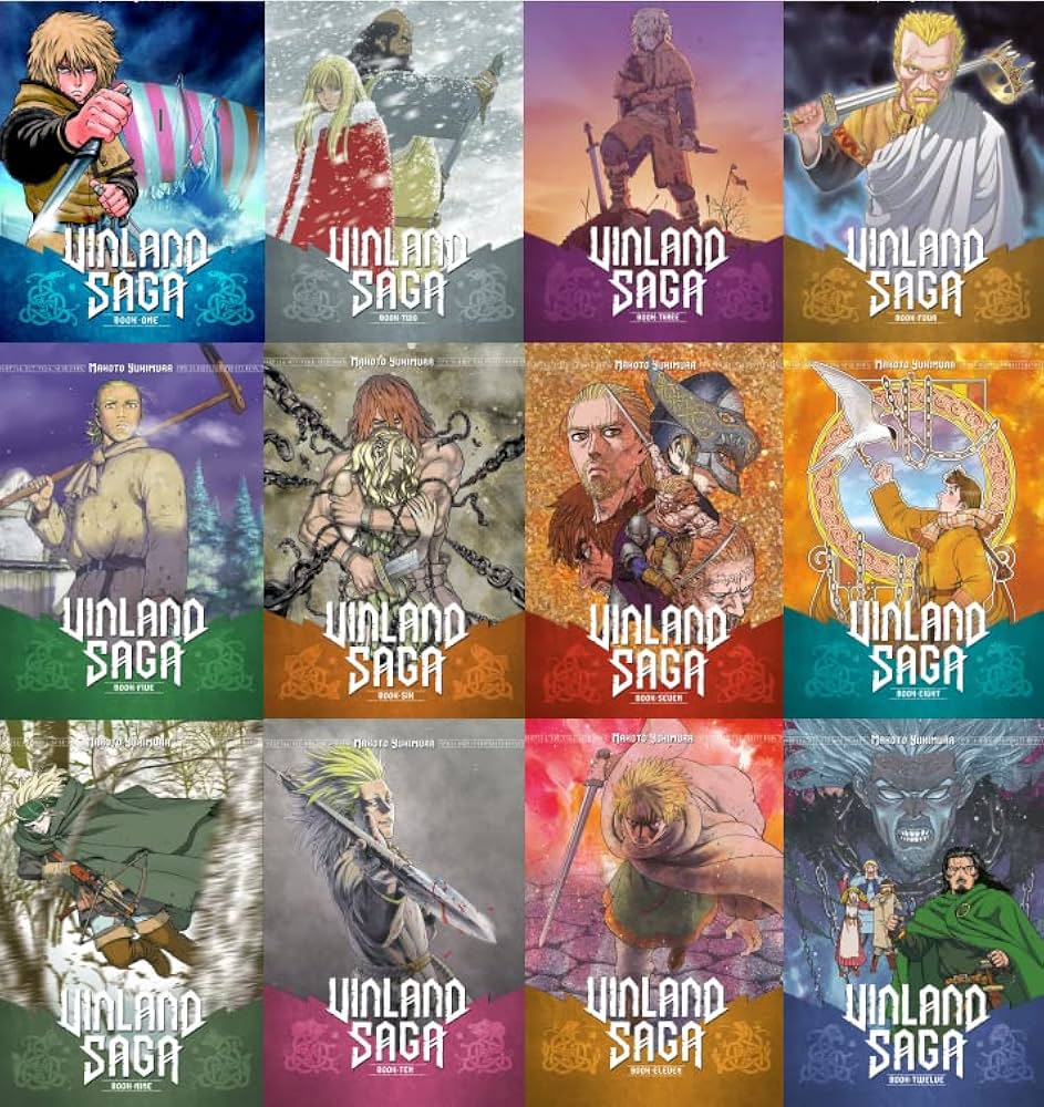 Vinland Saga Manga Set, Vol. 1-12 : Makoto Yukimura