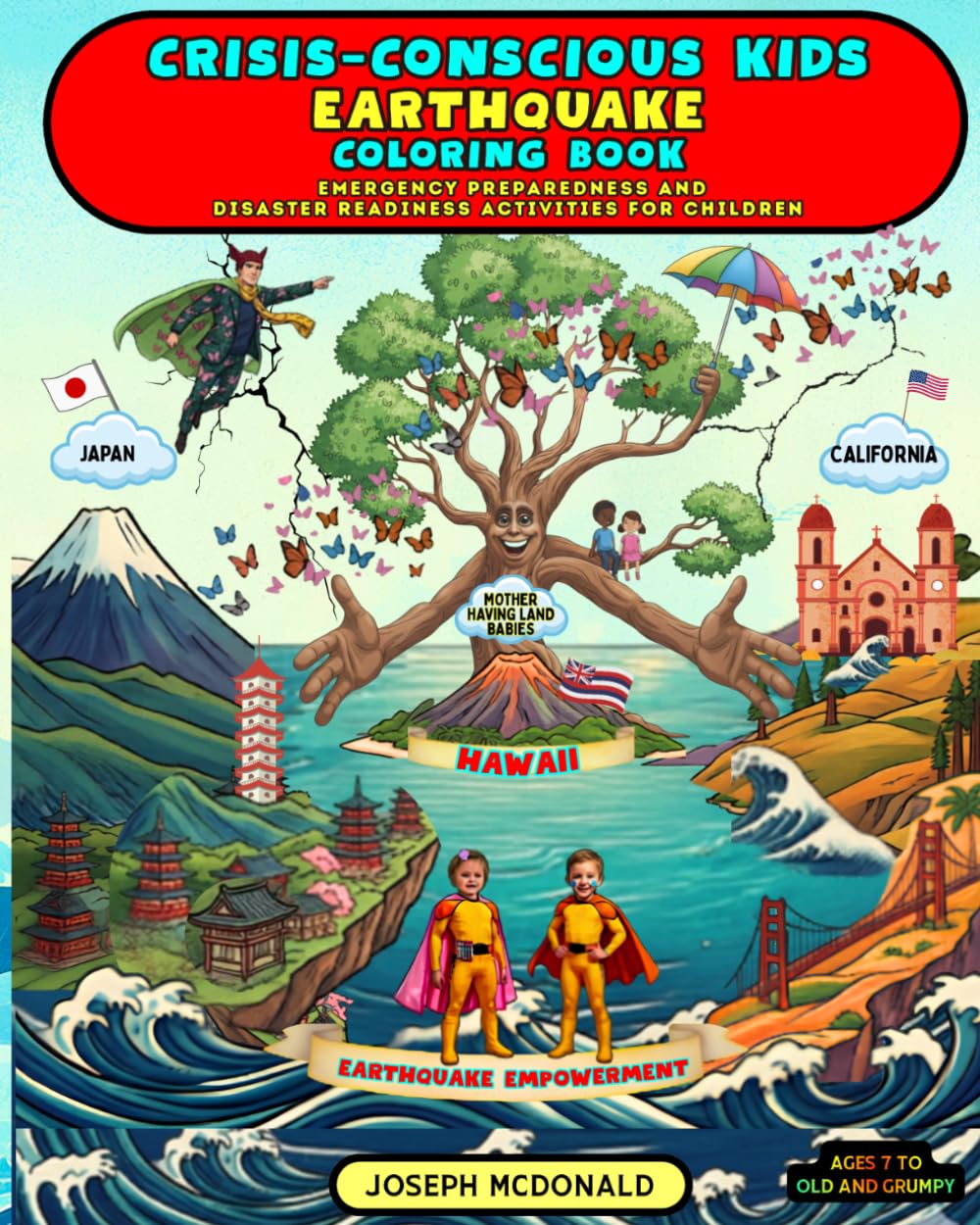 Crisis-Conscious Kids Earthquake Coloring Book: Emergency Preparedness and Disaster Readiness Activities for Children