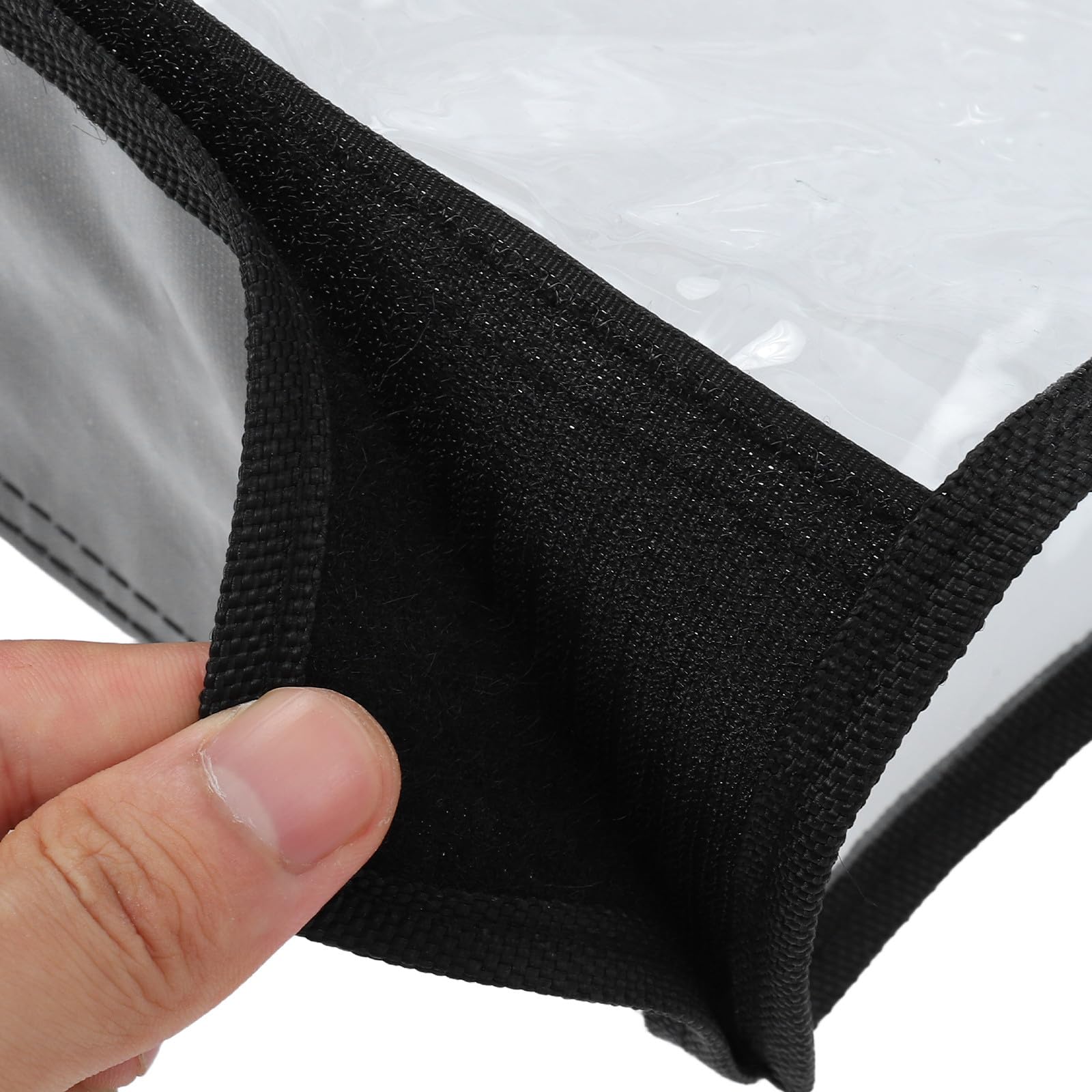 2 Stück Packung PVC Kofferhülle Transparent für 30 Zoll Rollkoffer