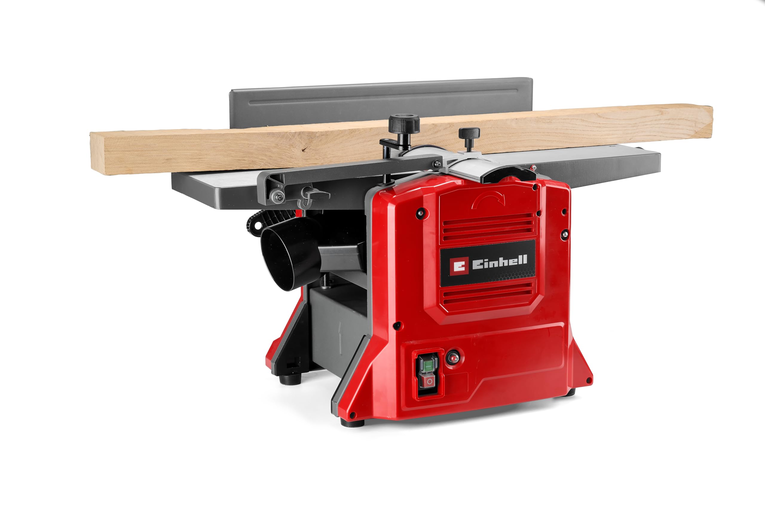 Einhell Stationäre Hobelmaschine TC-SP 204/1 (1500 W, 9500 min-1, 204 mm Hobelbreite, stabile Konstruktion zum Dickenhobeln und Abrichten, ausziehbare Werkstückauflage)