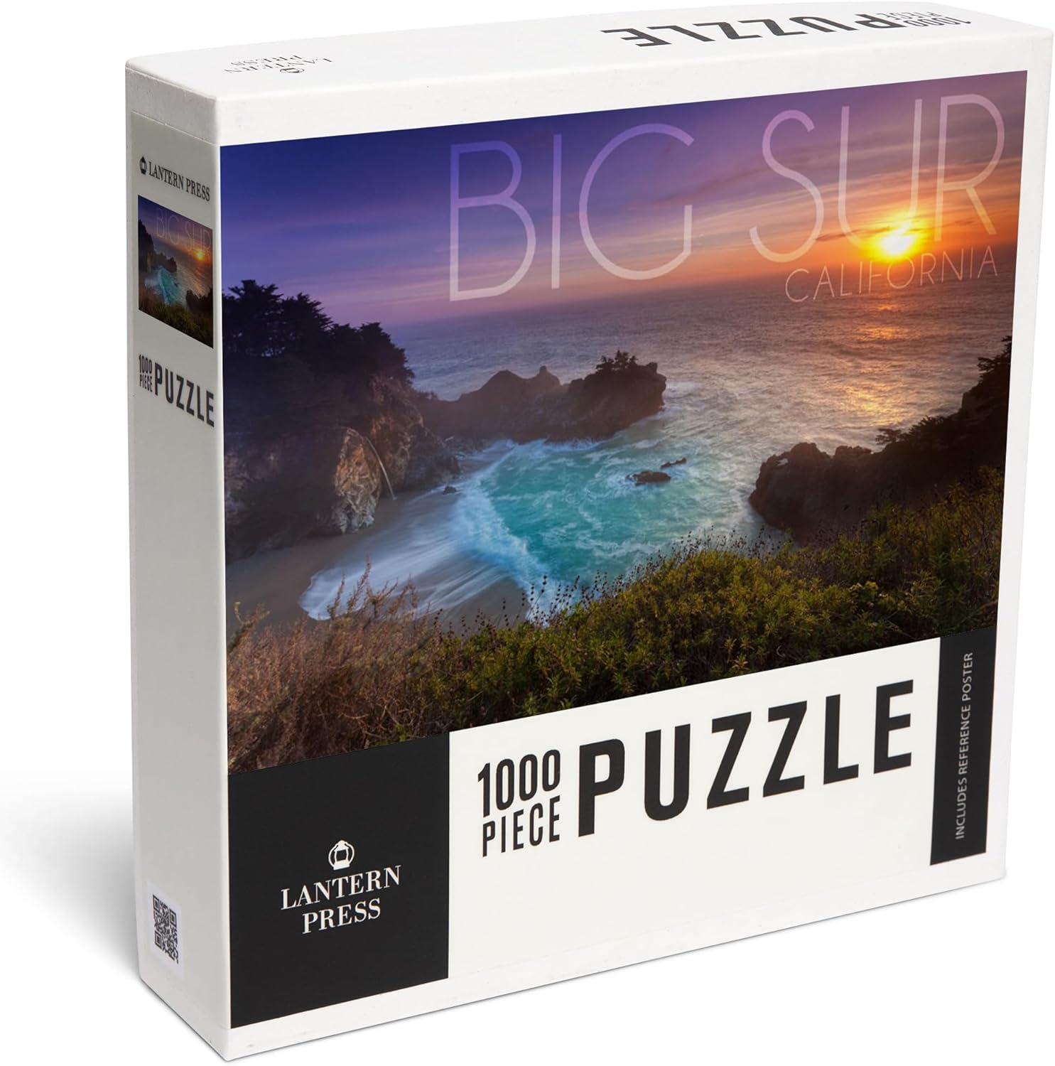 Big Sur, California, McWay Cove (1000 Piece Puzzle, Challenging Jigsaw Puzzle for Adults, Made in USA)