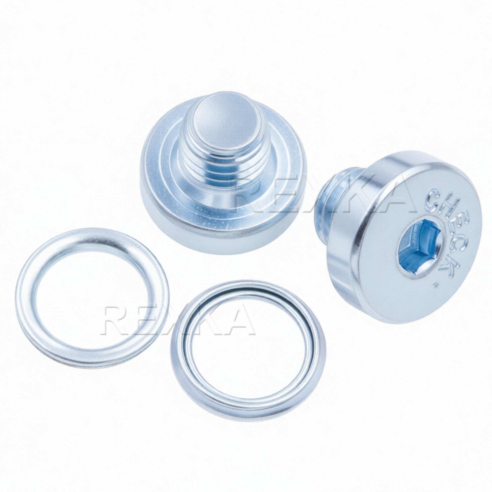 Amazon.com: Rexka 2 Sets ATM Transmission Pan Drain Plug with