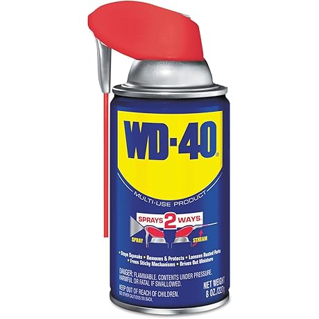 WD-40 Original Multi-Use Product 12-Pack [8oz cans with Smart Straw]