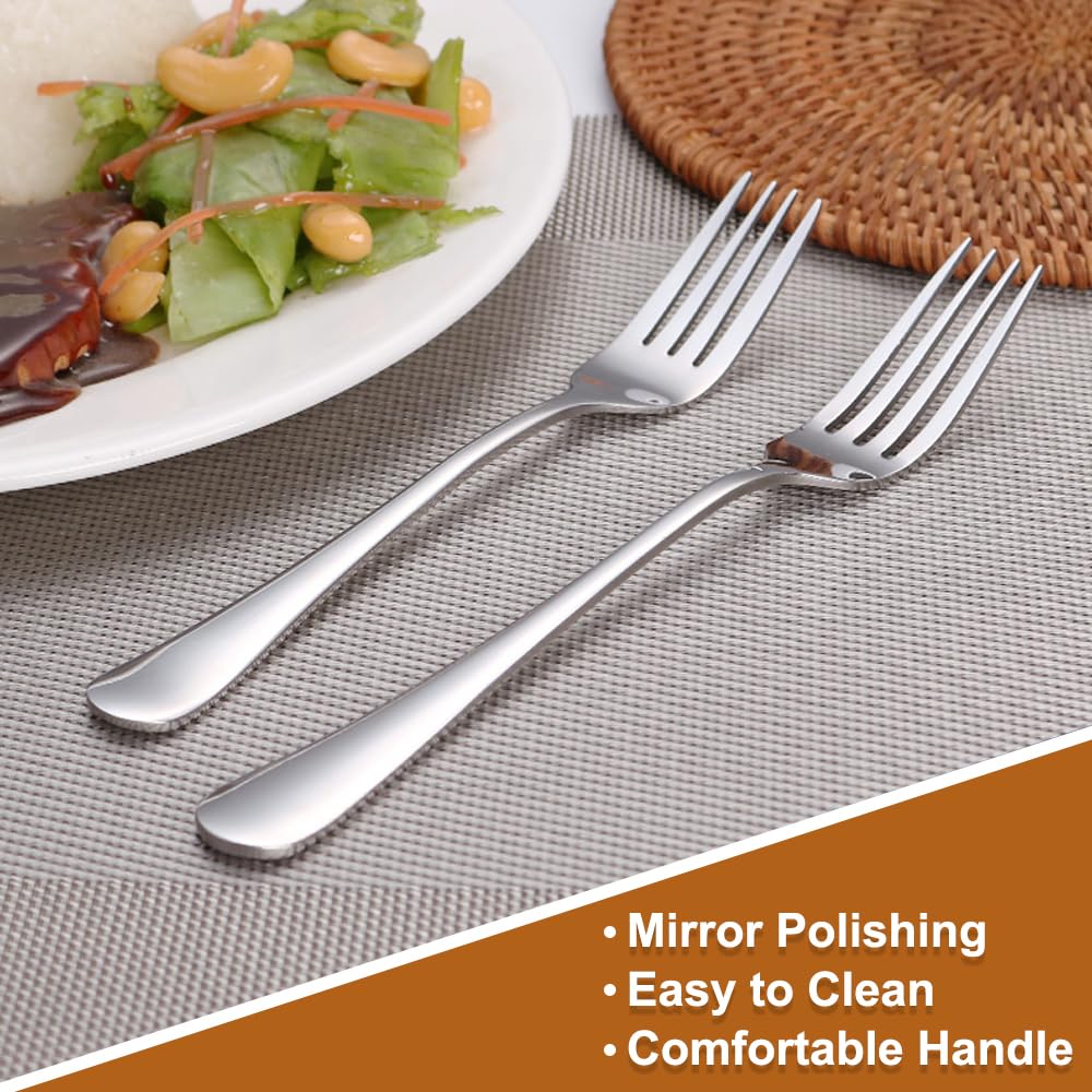 Fourchette à Dessert Les 6 Mini Fourchettes En Inox Pour Verrine - Achat / Vente Fourchette De Table Petite Fourchette