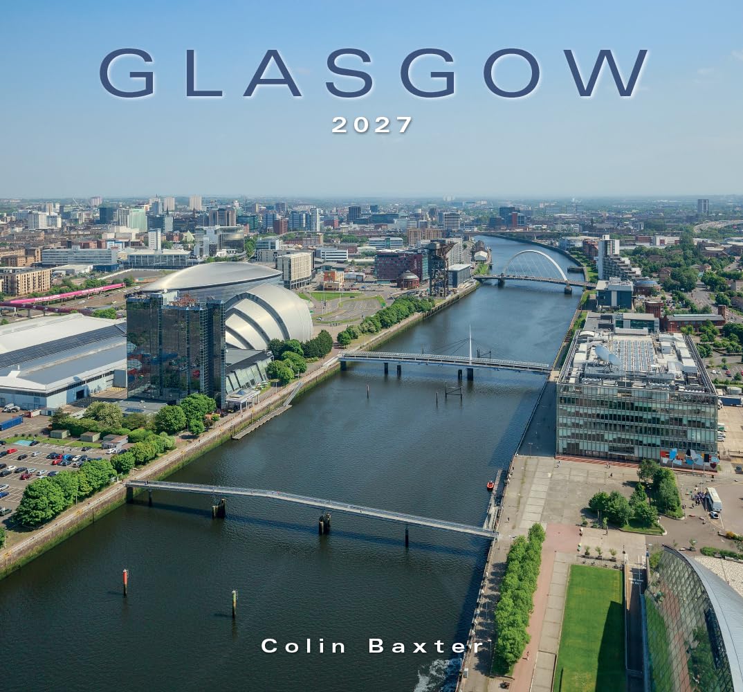 2027 Scotland Calendar: Glasgow – Wall Calendar – Month to View – 12 Months
