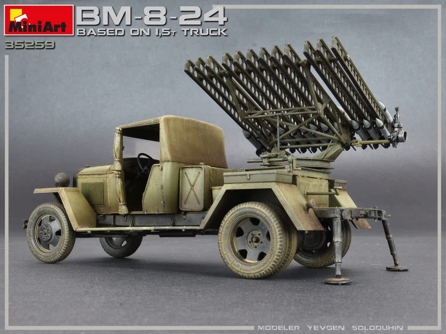 Amazon | ミニアート(Miniart) 1/35 ソ連軍 BM-8-24カチューシャ砲/1.5