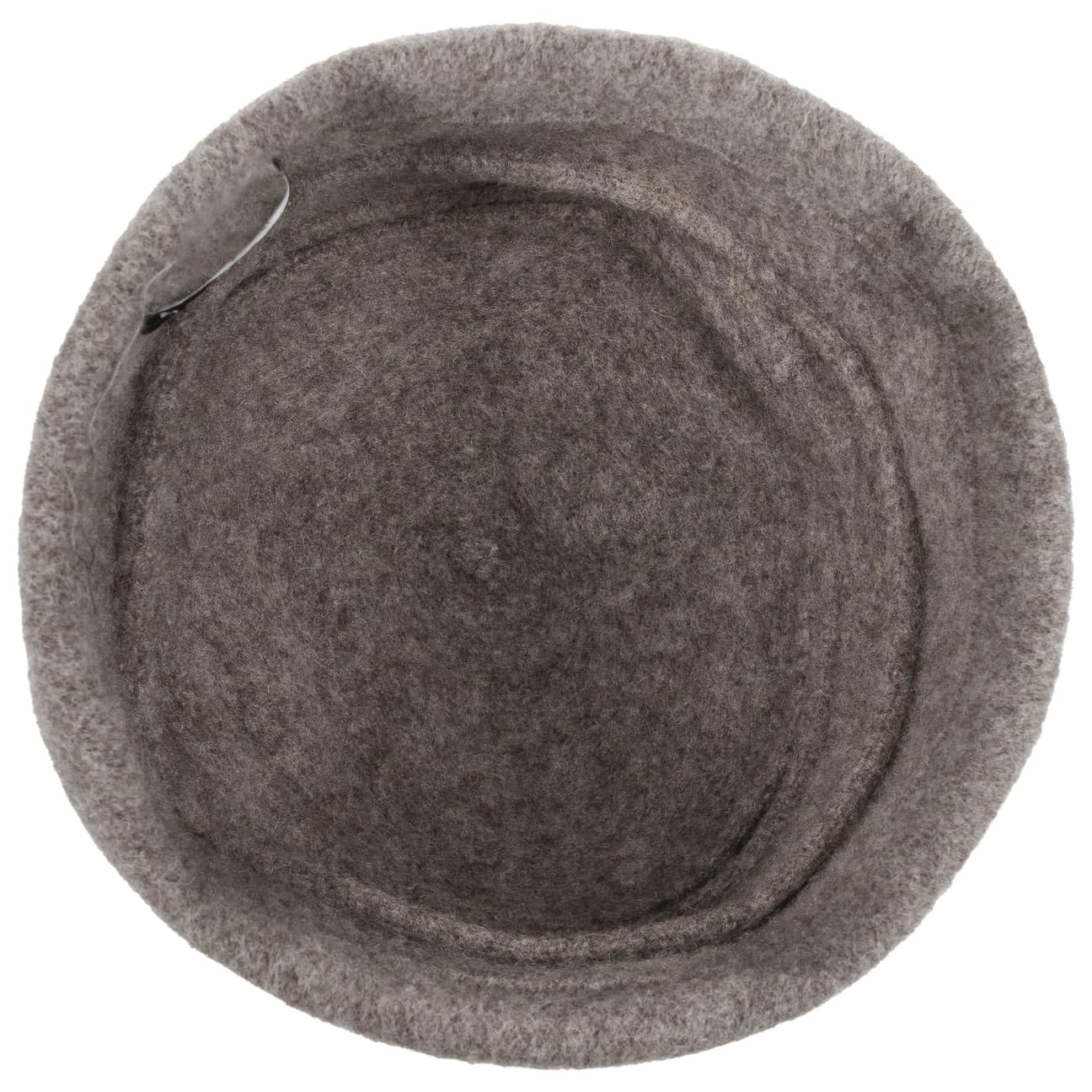 Seeberger Classic Uni Milled Wool Hat Donna Taupe Taglia Unica, Talpa, 6 3/4 / 7 1/4